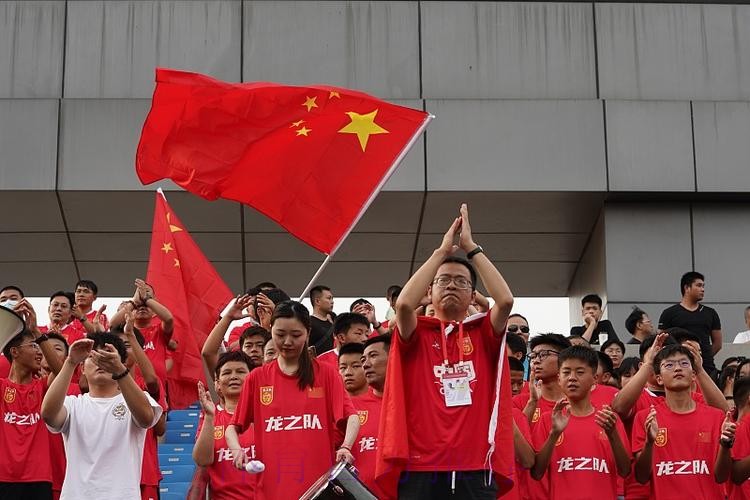 中国足协中国之队赛事走进金华，中国队的“希望”在闪亮